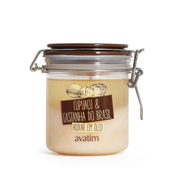 AVATIM - Scrub zucchero in olio Cupuaçu e Noci Brasiliane 500g – profumeria di nicchia AT28