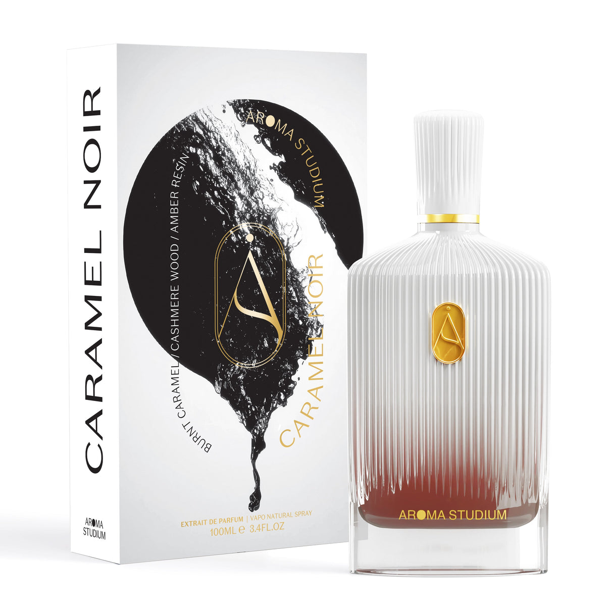 AROMA STUDIUM - Caramel Noir, confezione – profumeria di nicchia AT28